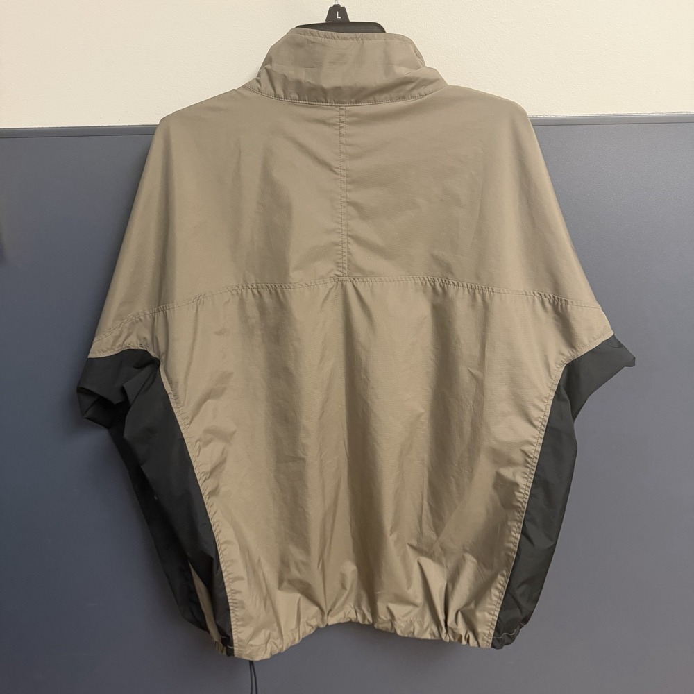 L.L. Bean Outdoors Windbreaker Jacket Men Large Brown Black Full Zip Lightweight - Picture 3 of 8
